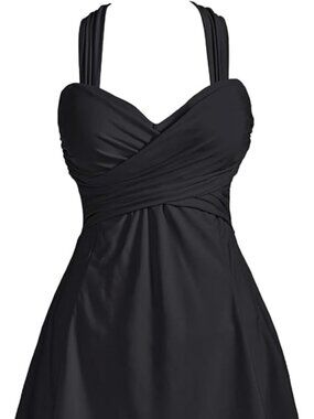 🖤 Black Swim Dress One Piece | Size Medium | NWT 🖤